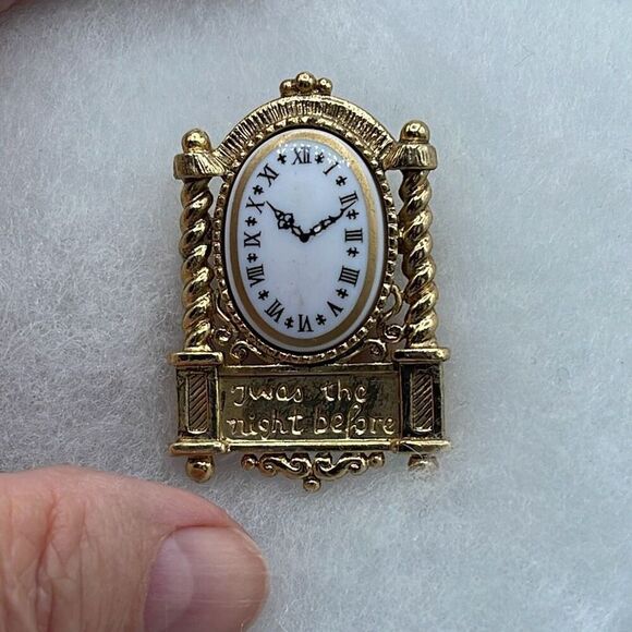 Vintage Danecraft “twas the night before “ brooch - Picture 2 of 8